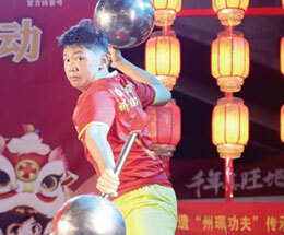 万花楼景区 武林高手以武会友